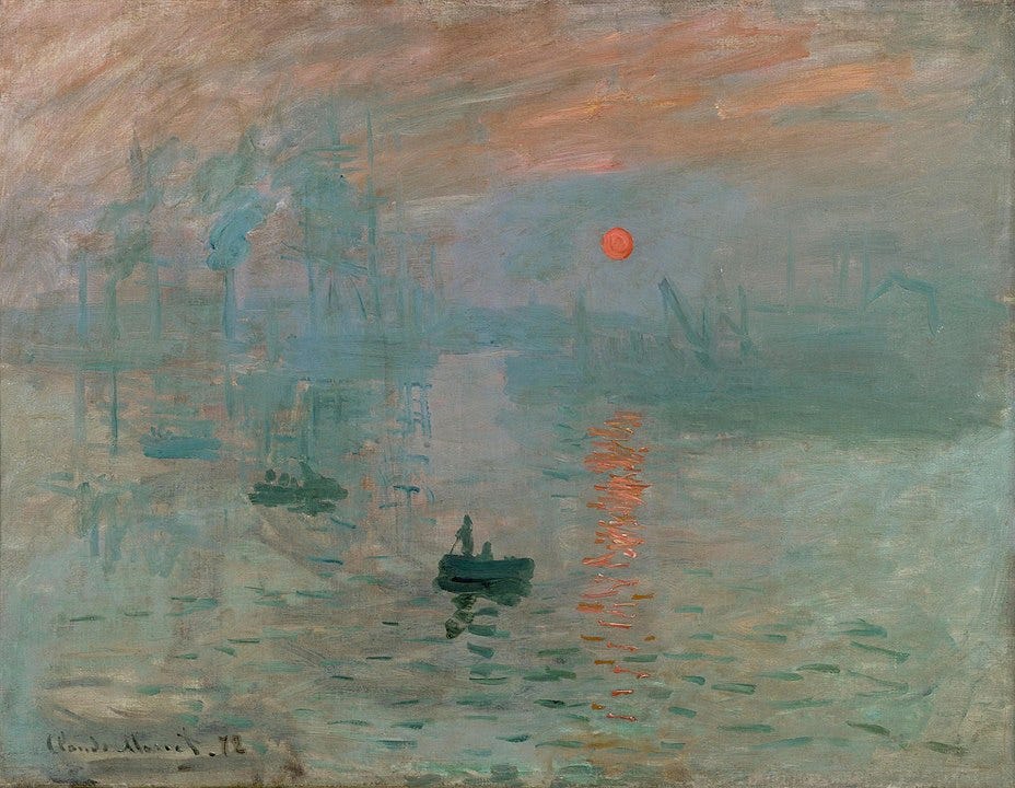 Painting - Sunrise by Monet